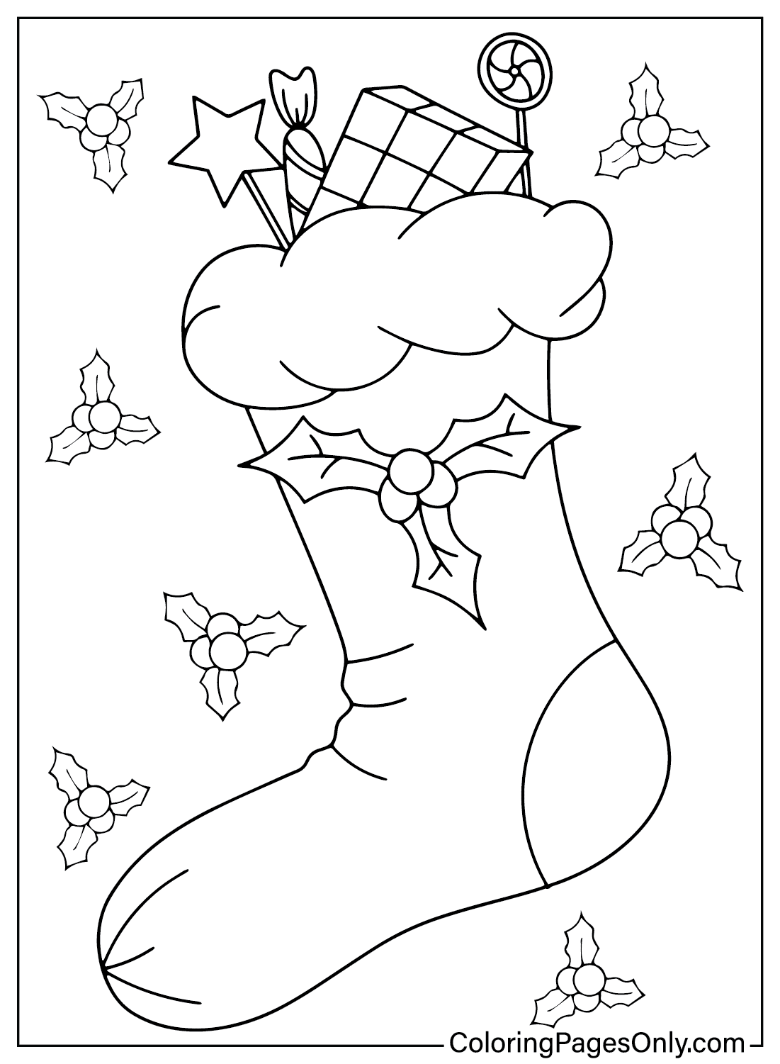 Free Printable Coloring Page Christmas