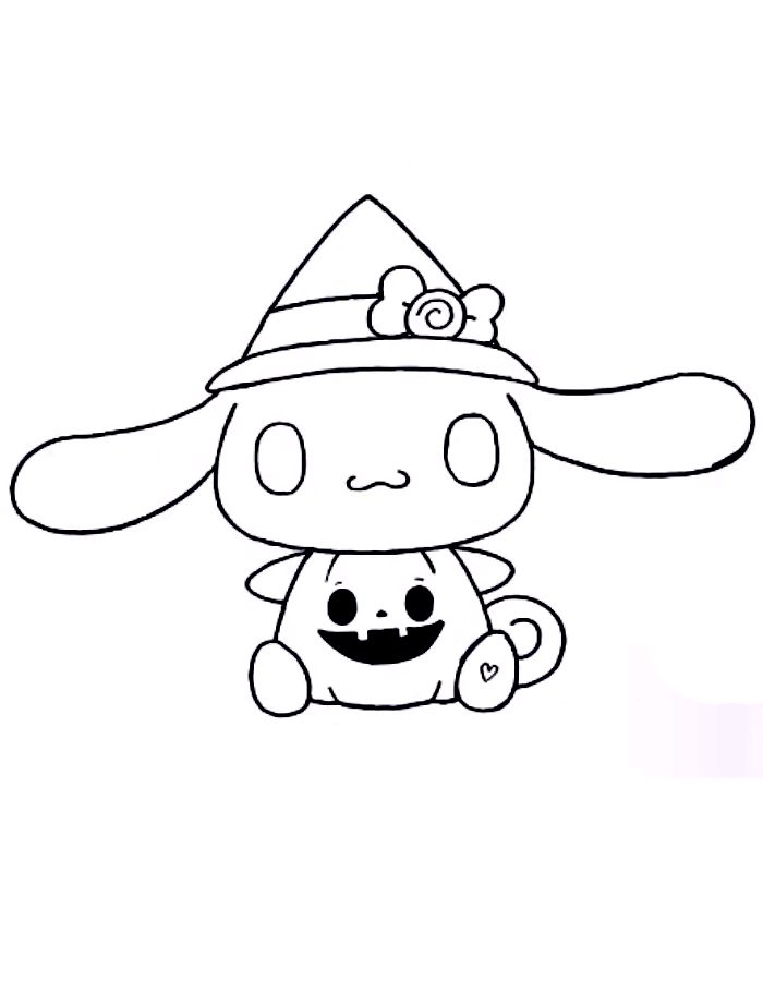 Cinnamoroll Coloring Pages Free Printable PDF