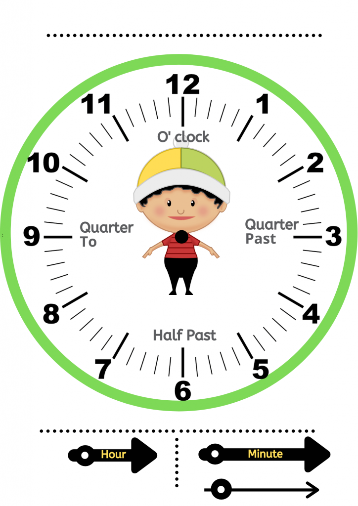 Clock Activities Free Printable Learning Clocks DIY 41 OFF