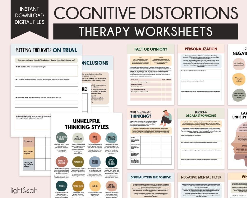 dbt for bpd worksheets