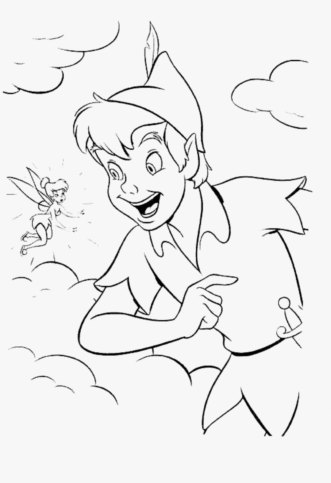 Peter Pan Coloring Pages