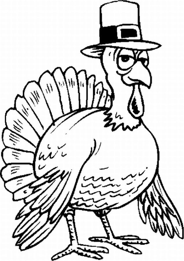 Color Of Turkeys Coloring Home