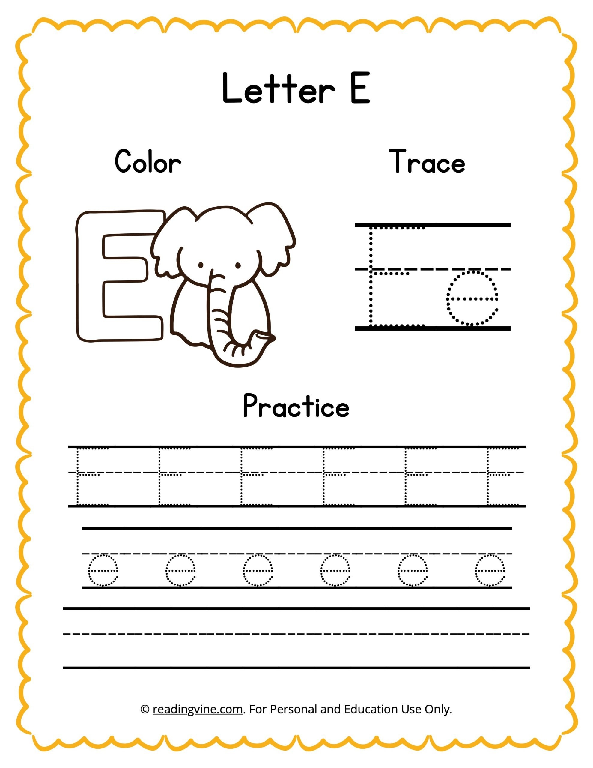 trace the letter a worksheet