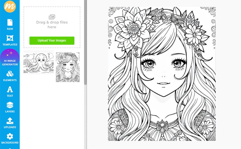 ai coloring page generator free