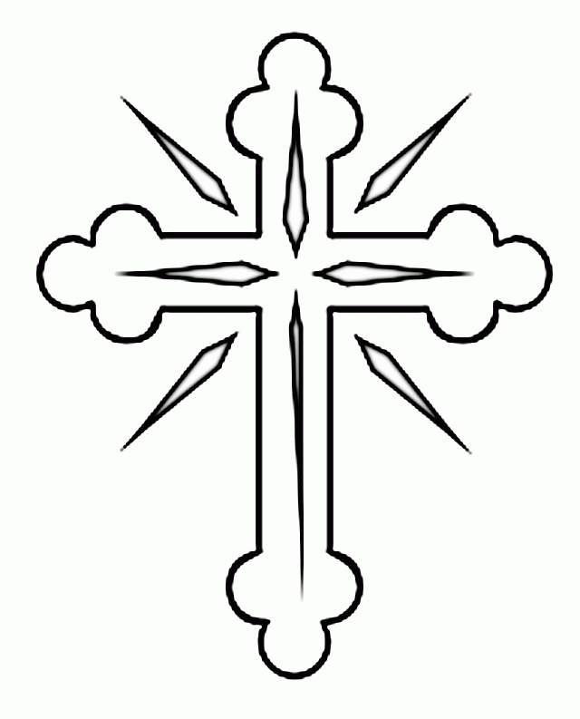 Coloring Pages Crosses Coloring Home
