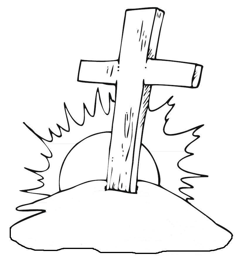 Coloring Pages Crosses Coloring Home