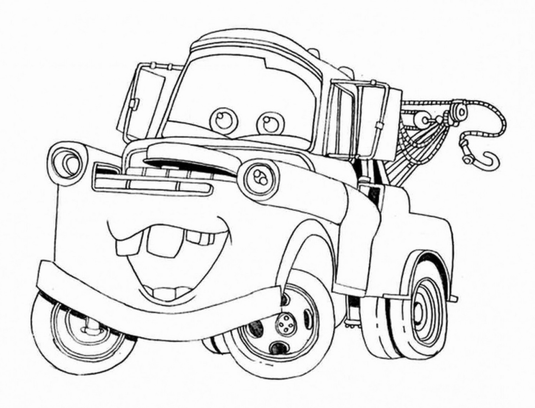 Disney Cars Coloring Pages To Print