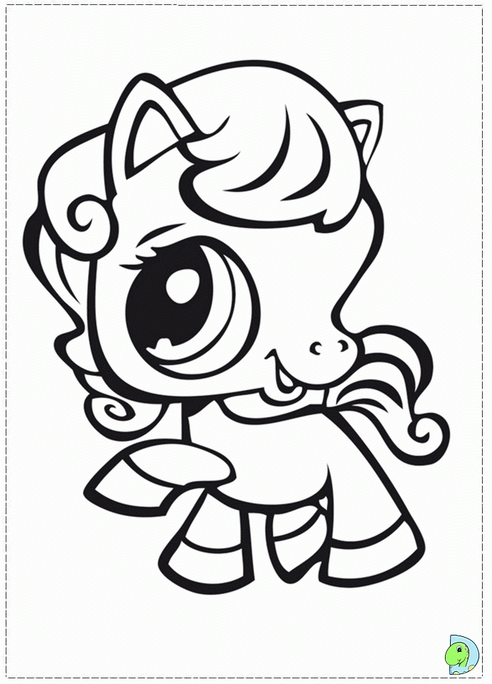Coloring Pages Littlest Pet Shop Coloring Home