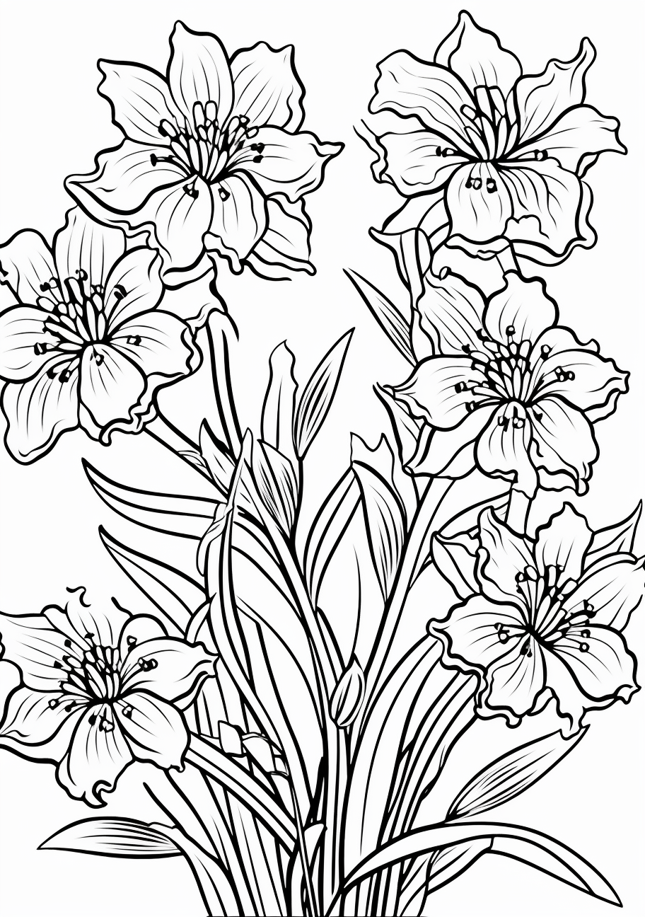 Coloring Pages Of Flowers Printable Floral Designs coloring Hero