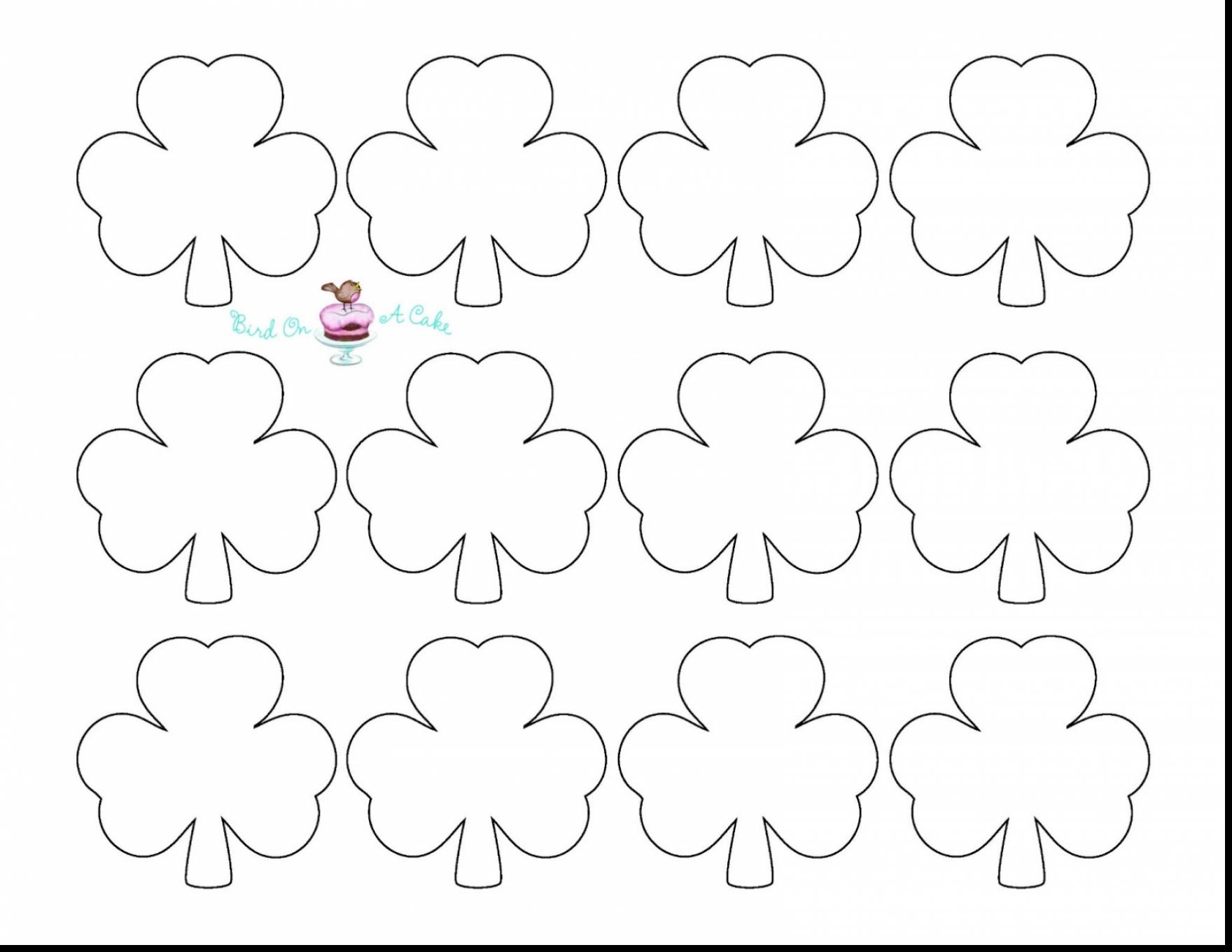 Shamrocks Coloring Pages