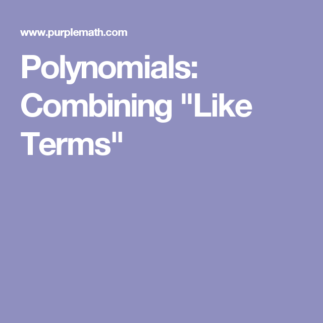 Combining Polynomials Worksheet Printable Word Searches
