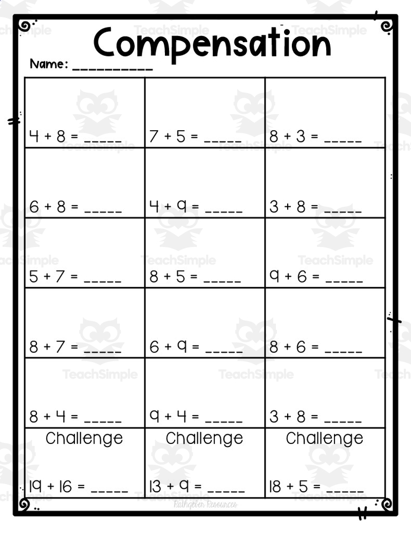 employee compensation worksheet