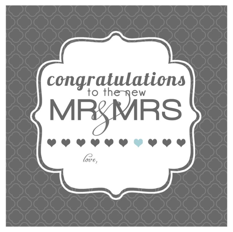 wedding card congratulations printable