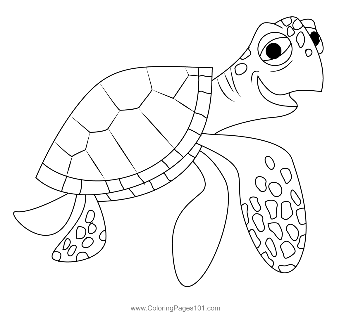 Finding Nemo Coloring Page