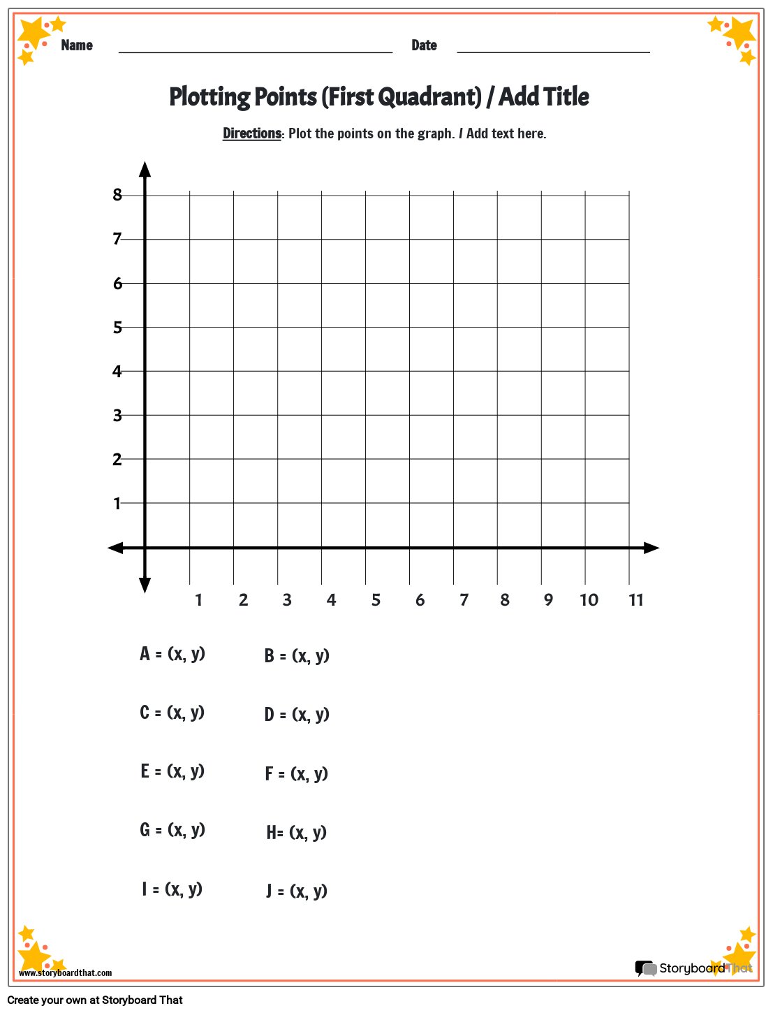 Coordinate Graphs 4th Grade 5th Grade Math Worksheet GreatSchools 