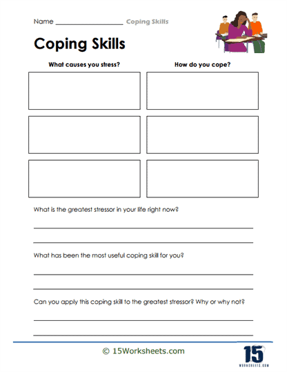 Coping Skills Worksheets 15 Worksheets Worksheets Library