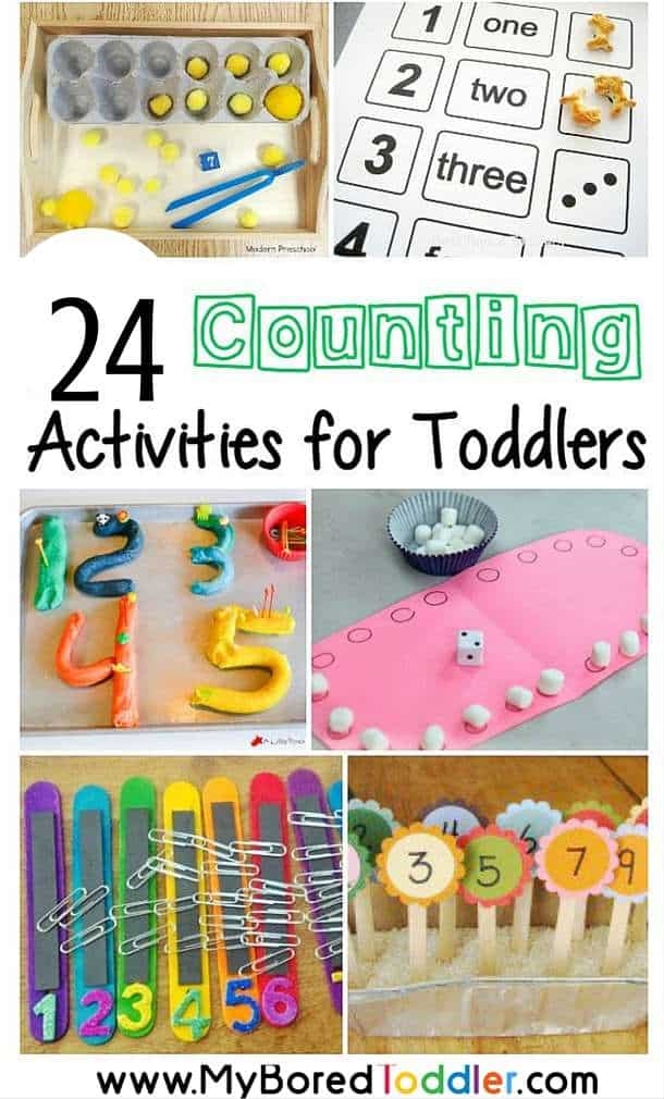 Counting Activities For Toddlers Printables