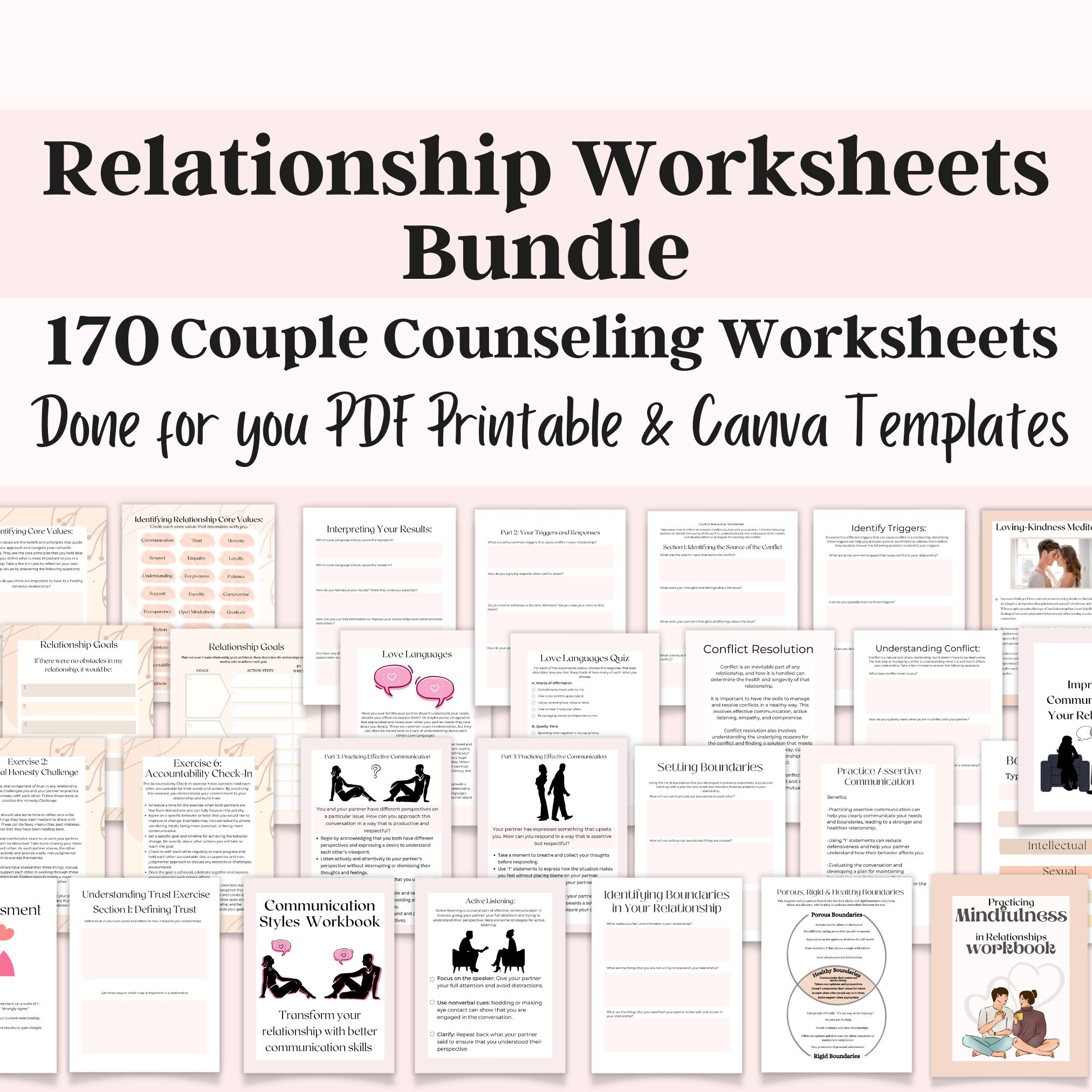 Couples Therapy Worksheets Worksheets Library