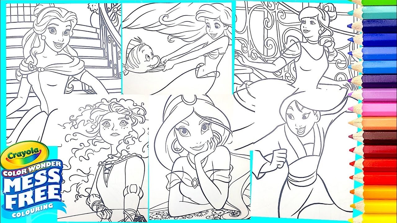 Crayola Free Coloring Pages Disney Help Support A Healthy Environment 