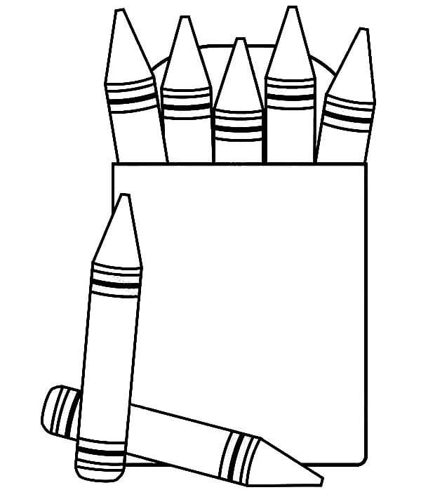 free printable crayon box