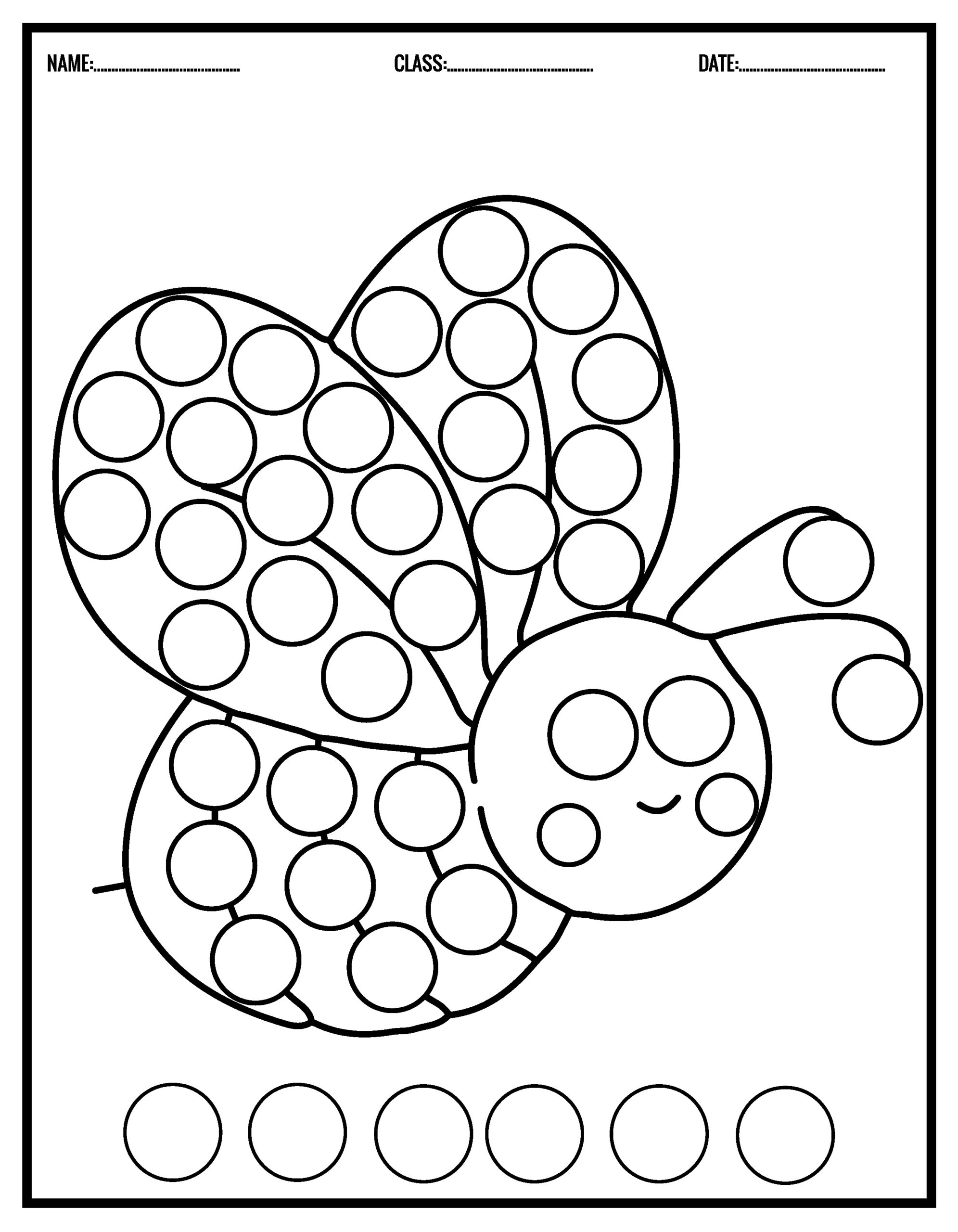 Creative Bingo Dauber Worksheets For Engaging Learning