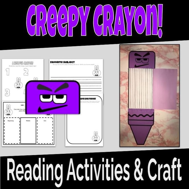 Creepy Crayon Crayon Book Crayon Creepy