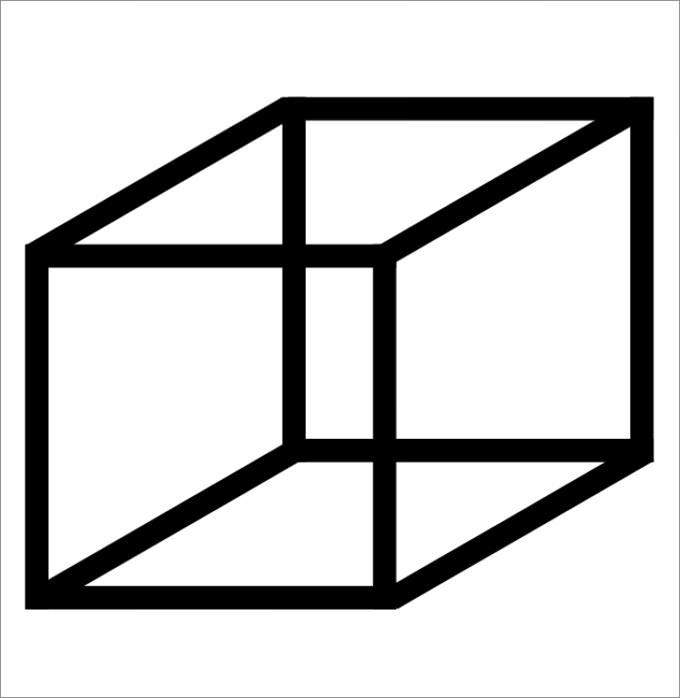 Cube Template 3D Cube Template