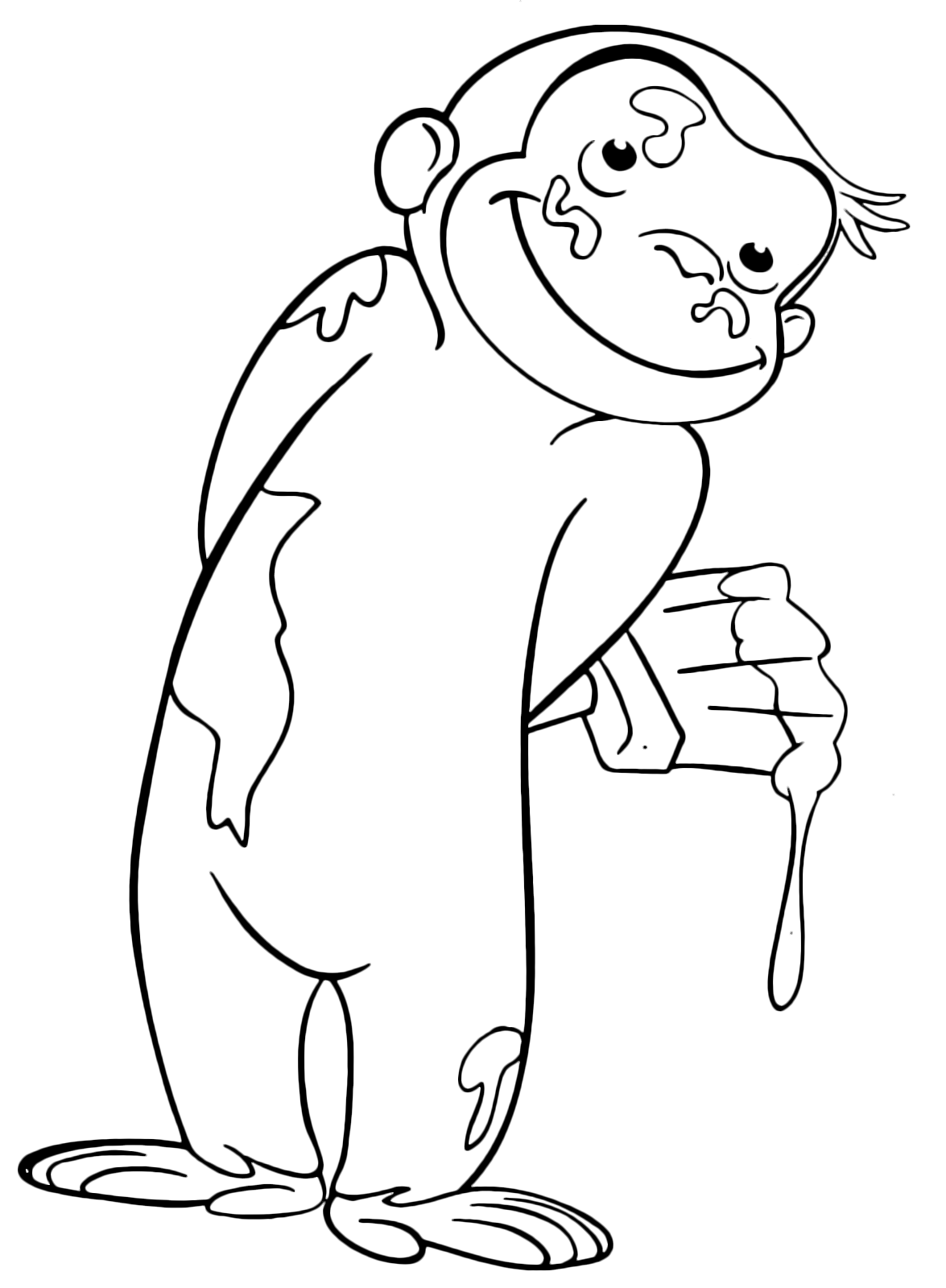 Curious George George Is Painting