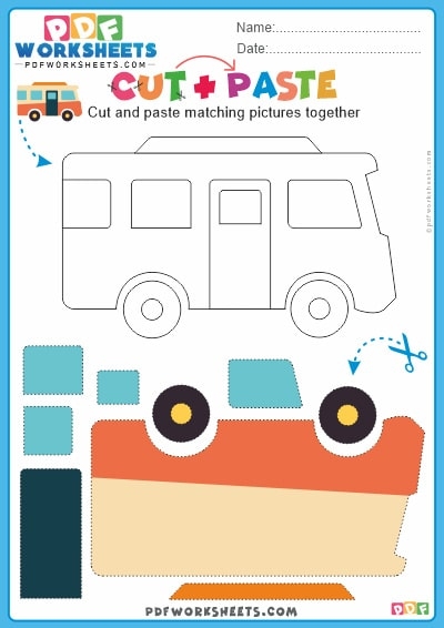 cut shapes worksheet