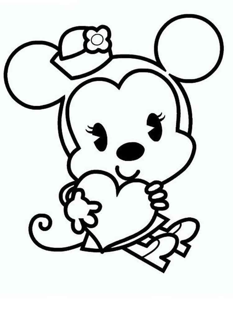 Cute Disney Coloring Pages Free Printable Cute Disney Coloring Pages 