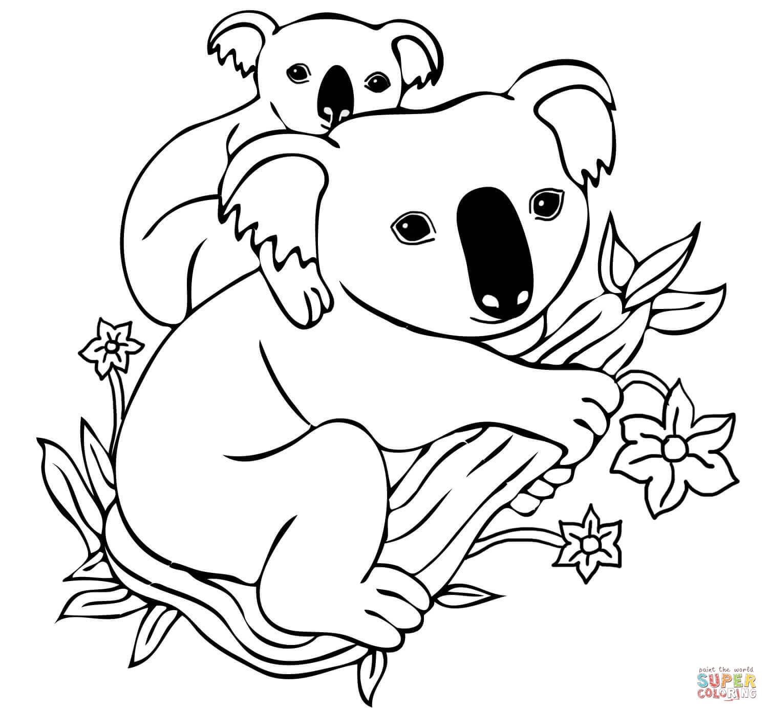 Cute Koala Bear Drawing At GetDrawings Free Download