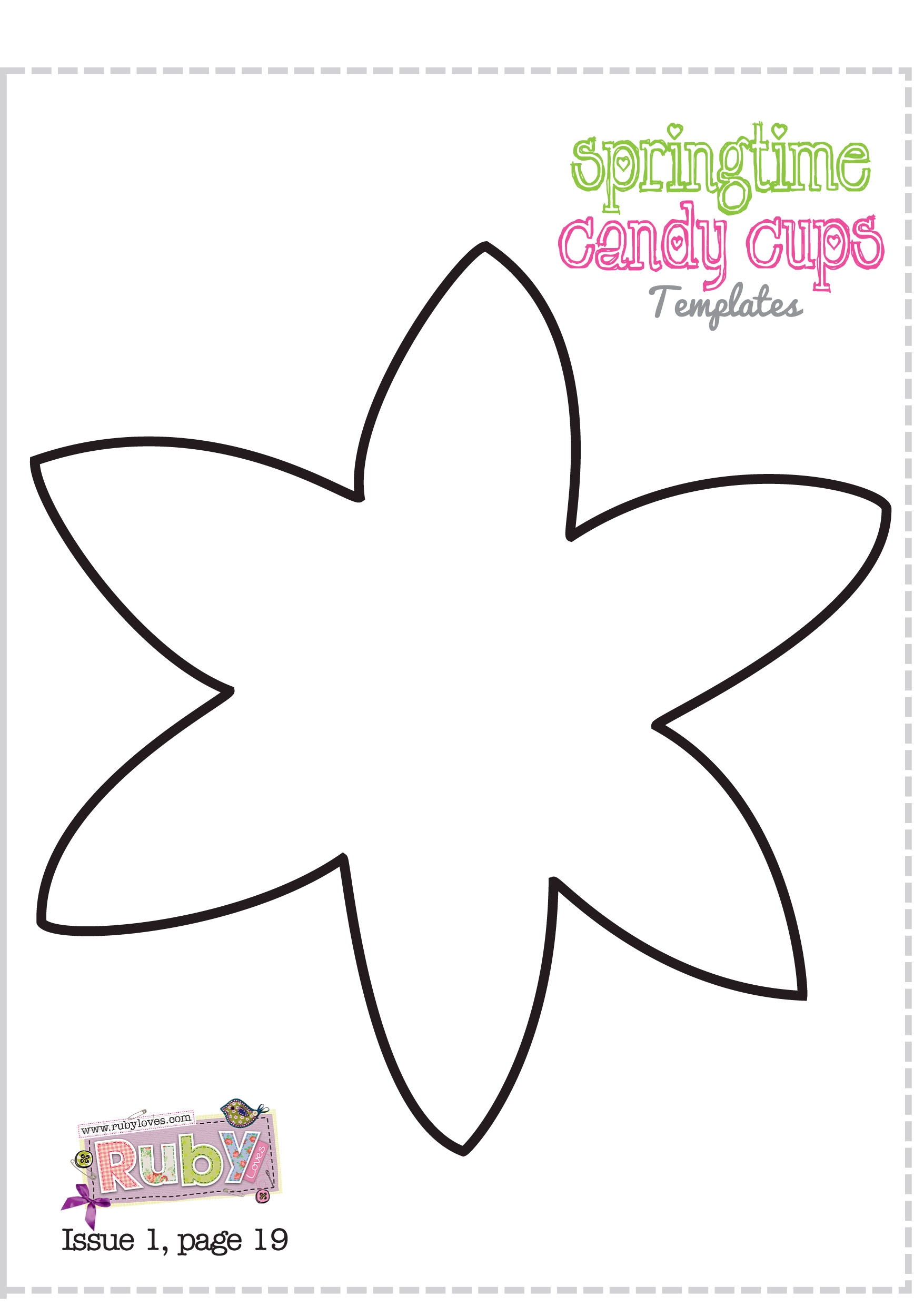 free printable daffodil templates