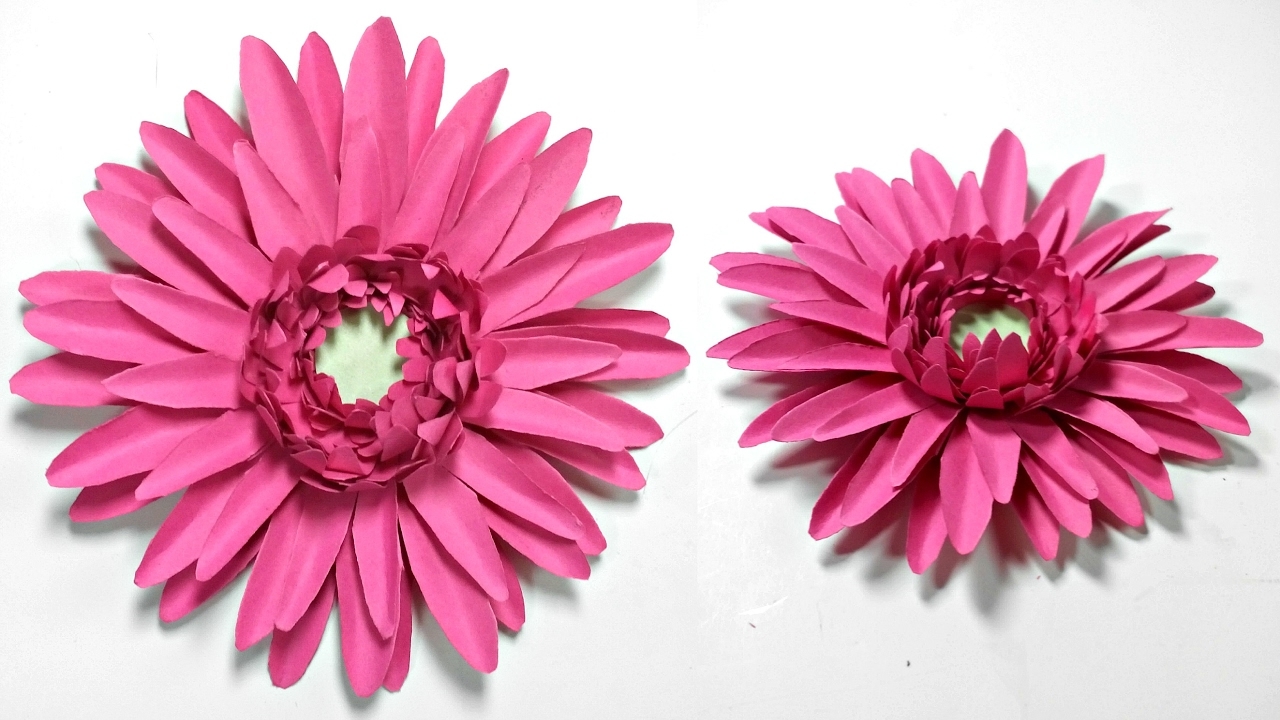 Daisy Paper Flower Template Best Flower Site