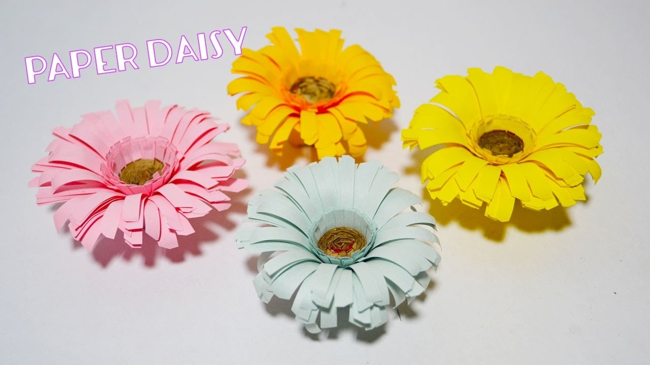 Daisy Paper Flower Template Best Flower Site