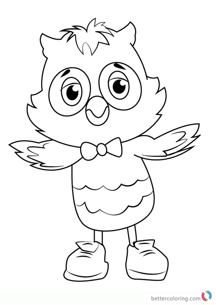 Daniel Tiger Neighborhood Coloring Pages Coloring Pages
