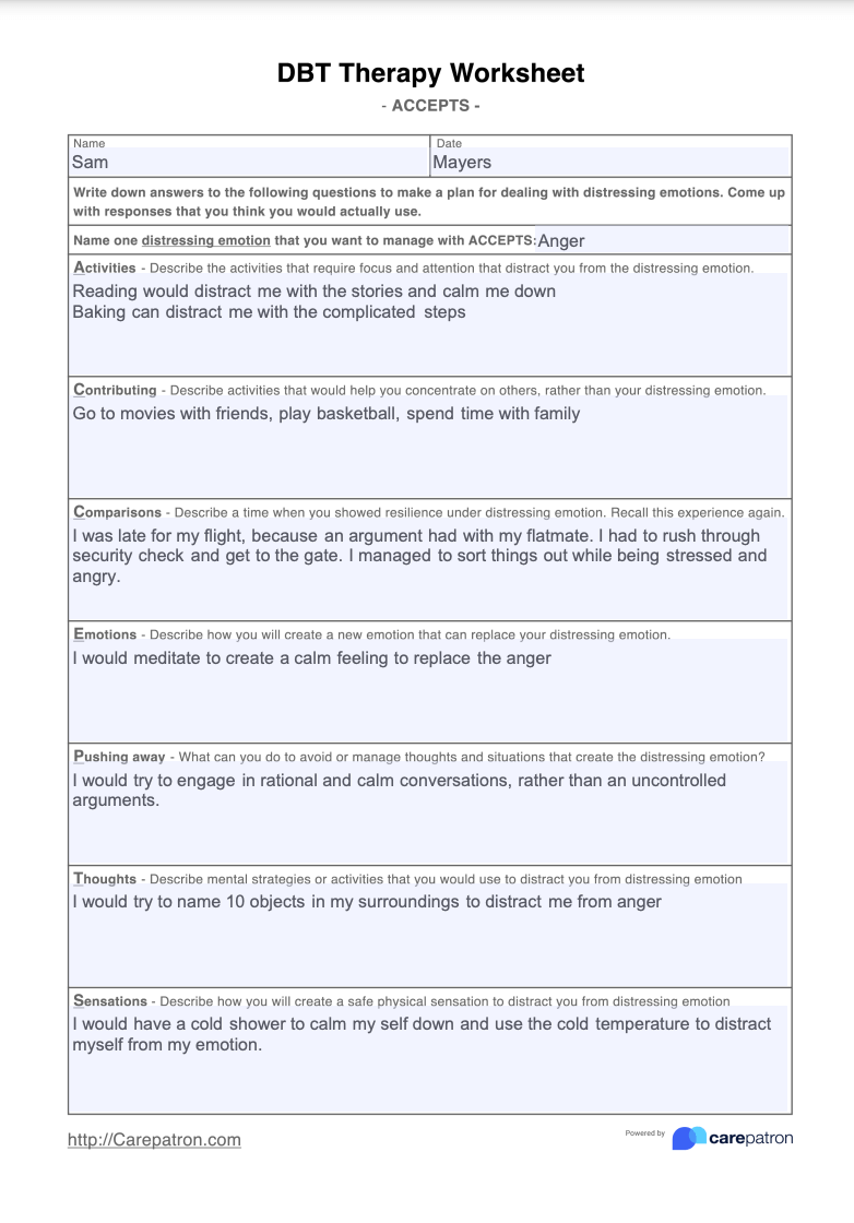 therapy worksheets pdf