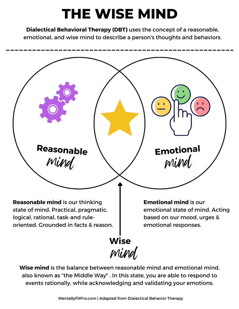 dbt wise mind worksheet