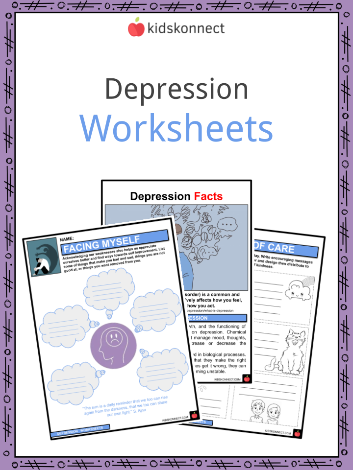 Depression Worksheets Coping Skills Worksheets