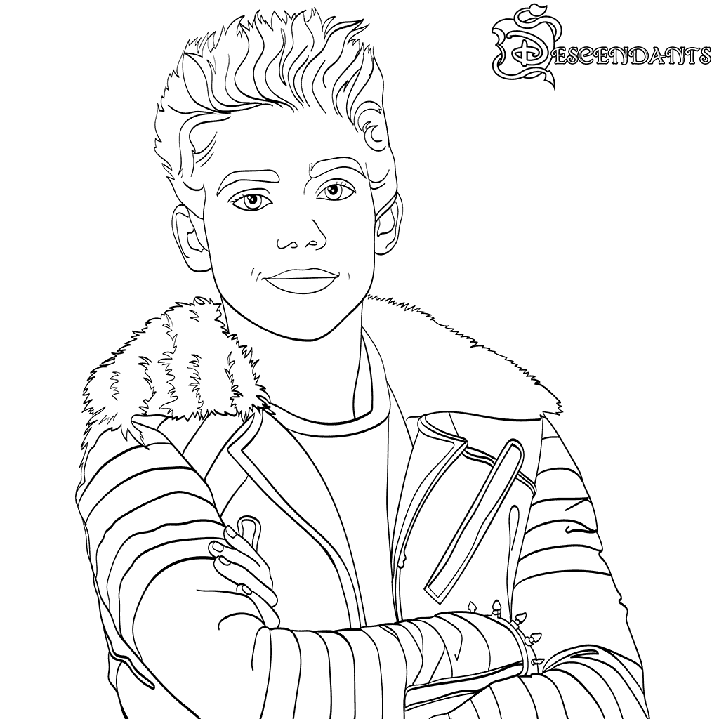 Descendants Coloring Pages Best Coloring Pages For Kids
