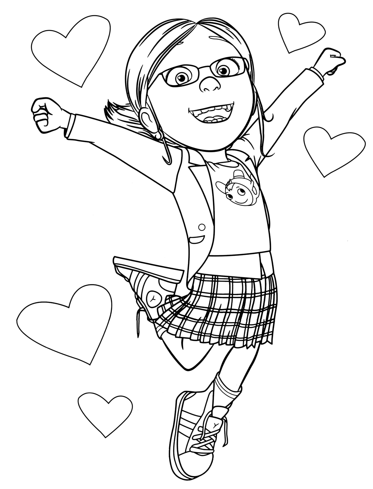Despicable Me Margo Happy Dance