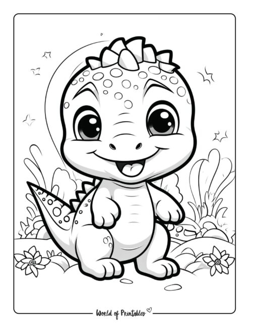 Dinosaur Coloring Pages 200 Best Pages For Kids World Of 