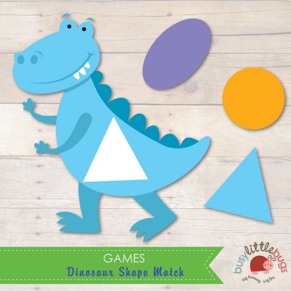 free dinosaur shape printables