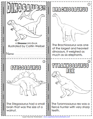 Dinosaur Worksheets Worksheets Library