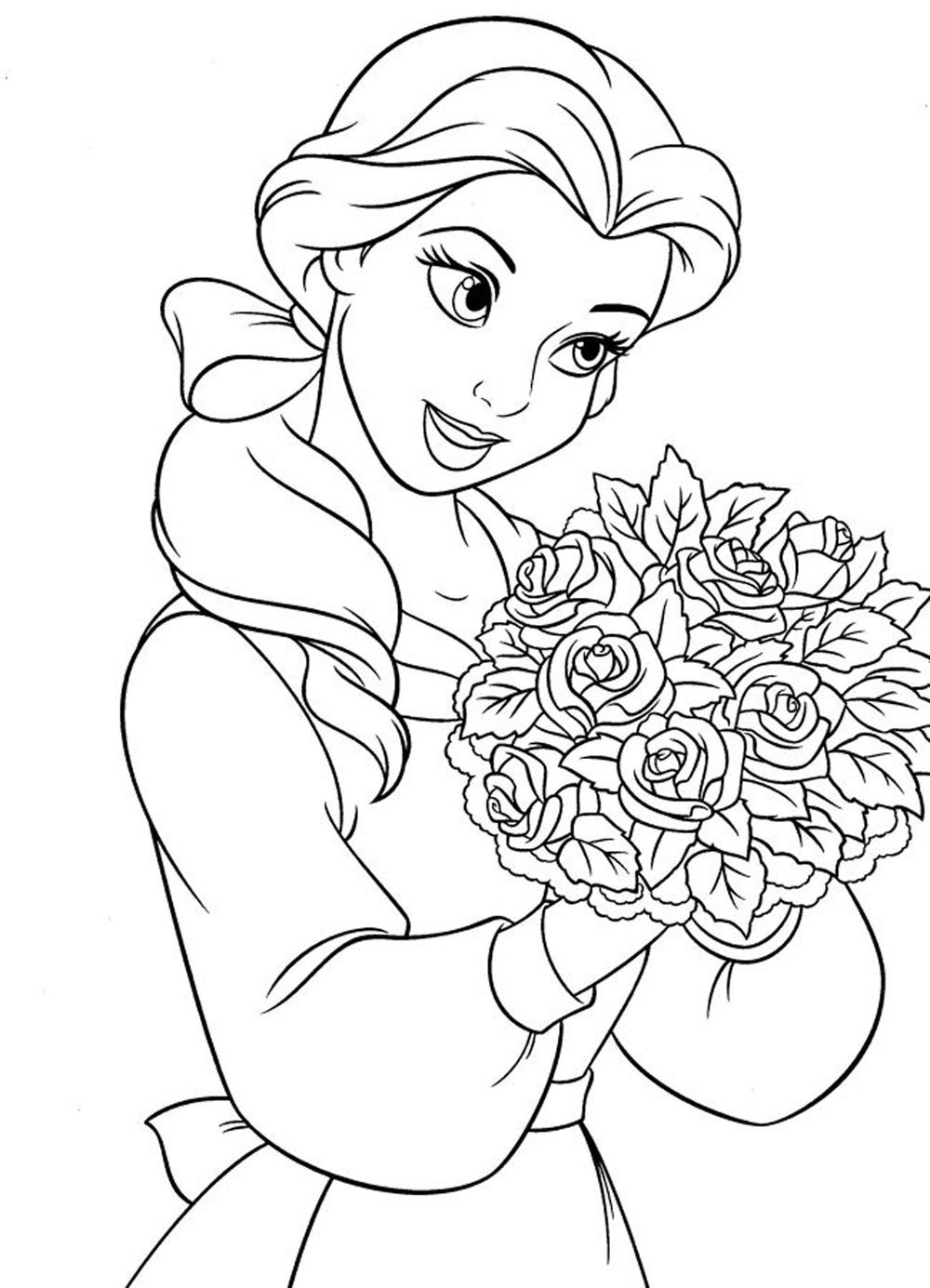 Disney Coloring Pages For Girls