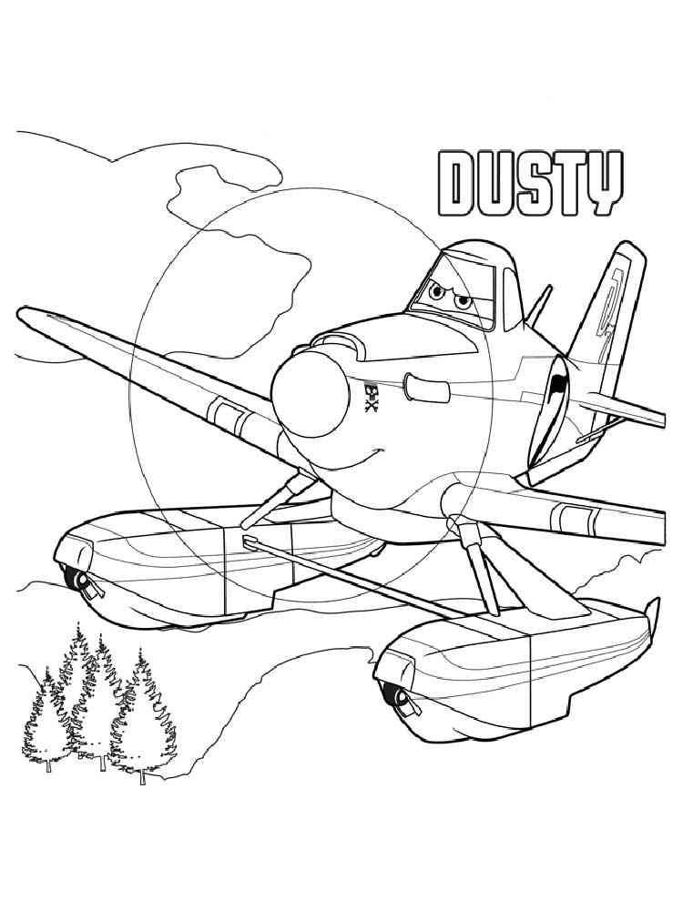 Disney Planes Coloring Pages