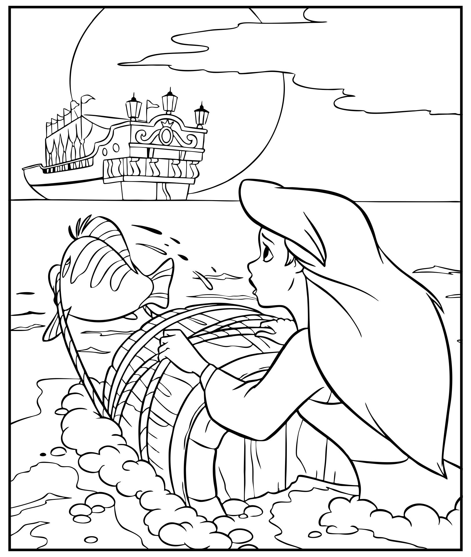 Disney Coloring Pages Print