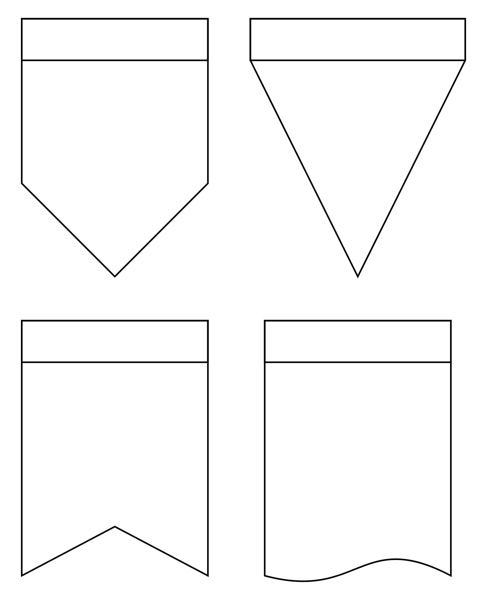 DIY Birthday Banner Template 10 Free PDF Printables Printablee