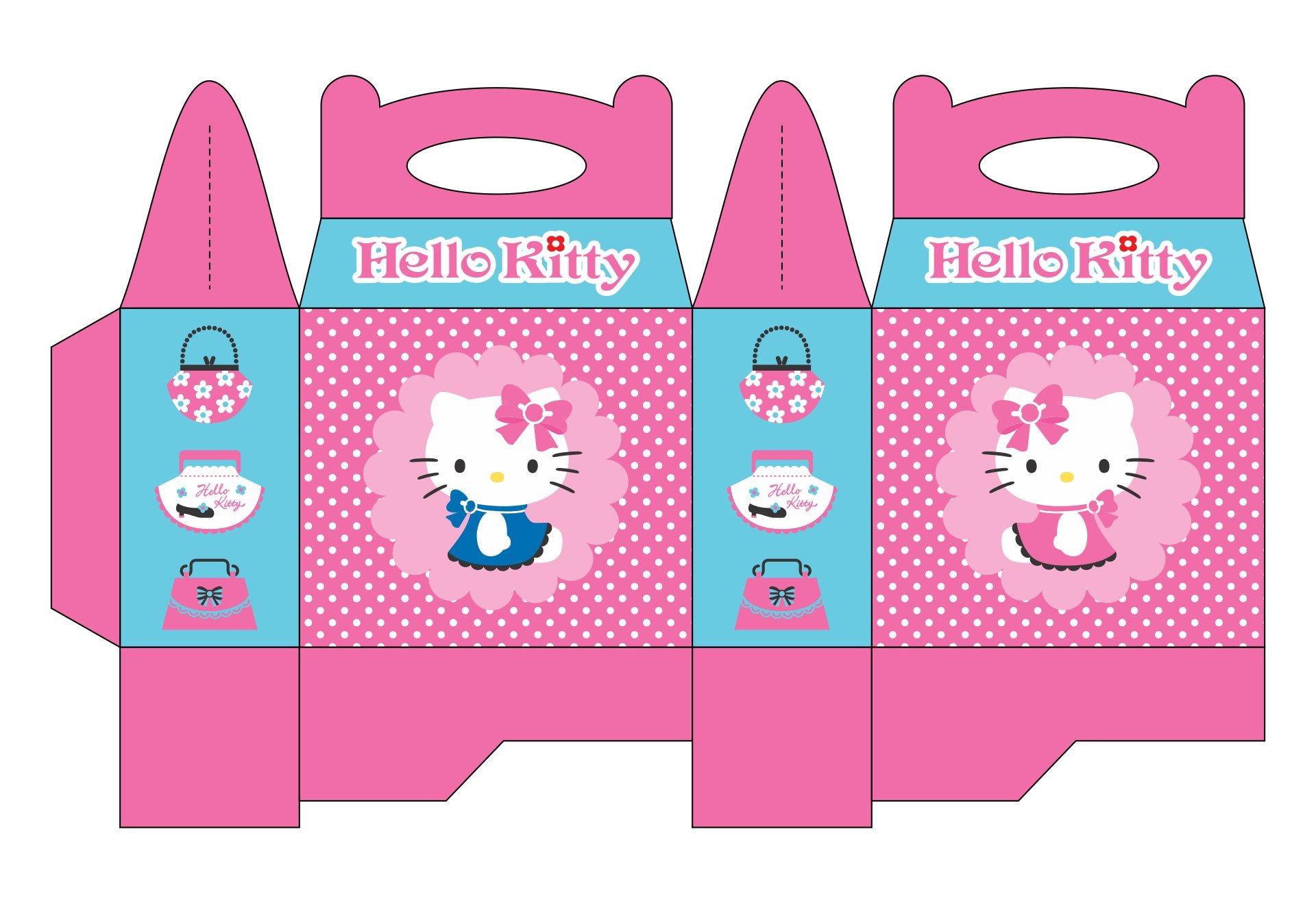 crafts printable hello kitty paper doll
