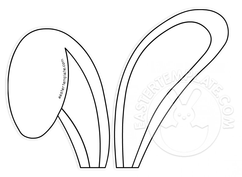 free printable ears template