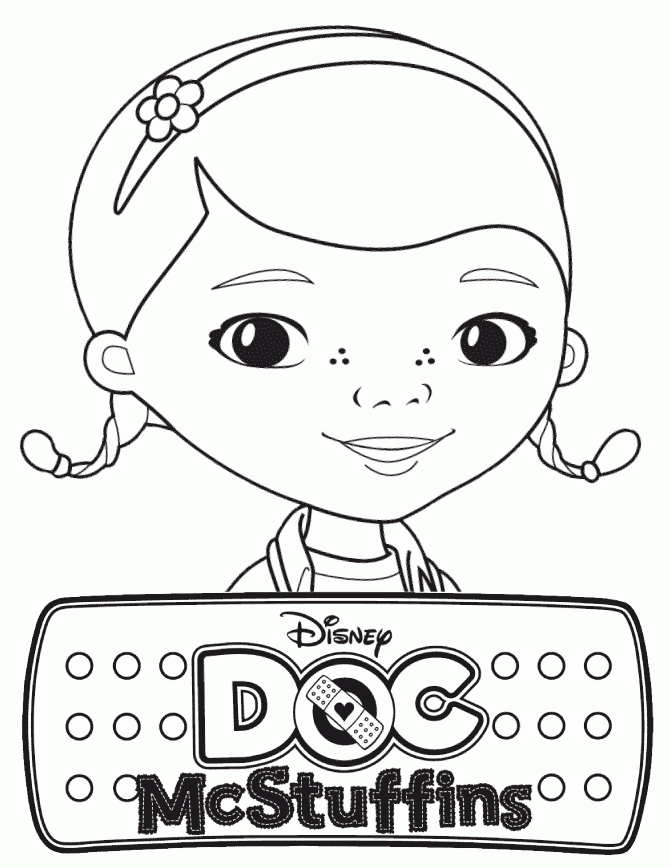 Dr Mcstuffins Coloring Pages